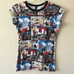 Living Dead Souls Graphic Comic T-Shirt